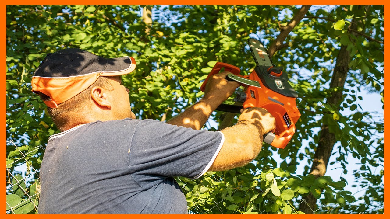 WORKING in the garden with RURIS Battery Products: DAC 2524e