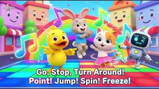 🚦 Go Stop Turn Around 🎵  Fun Action Song for Kids 🌈 screenshot 3