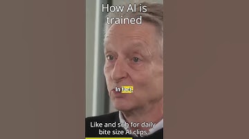 How AI is trained from the godfather of AI