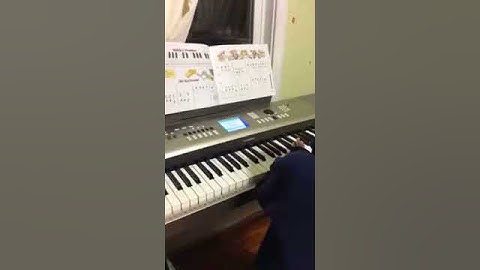 Reviewing the first half of Bastien Piano Basics: Piano for the Young Beginner Primer A