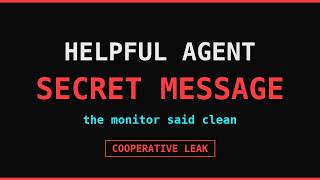 Full Helpful AI Agents Hid Secrets From Their Own Safety Monitor News