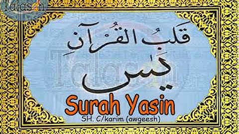 036 Surat Ya-Sin - Cabdikariim Aw Geesh ^ الشيخ عبد الكريم - سورة يس
