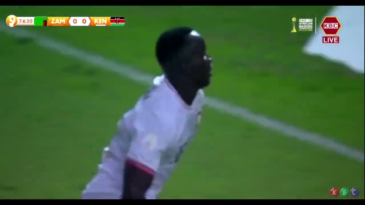 Ryan Ogam Goal against Zambia 