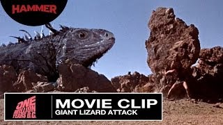 One Million Years BC / Giant Lizard Attack (Official Clip)