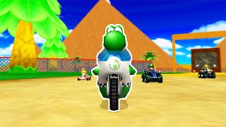 Modded Mario Kart Wii - 150cc Volcanic Cup (CTGP Yoshi Gameplay)