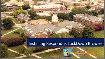 Respondus LockDown Browser Installation steps