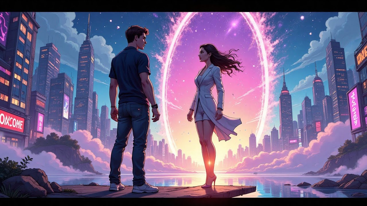 El sistema me dijo que dejara a mi novia CEO, ¡pero ella me siguió a través de mundos para...