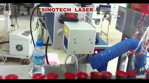 ON THE FLY CO2 LASER CODING MACHINE LASER CODING ON CARTON BOX PAPERBOARD