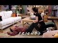 Chandler  monica workout together  friends