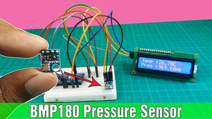 BMP180 pressure sensor Arduino tutorial | Step by step instructions [Code & Circuit diagram]