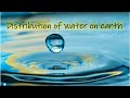 Distribution of water on earth | AP Environmental sciences| Envirocademy