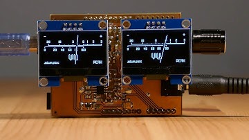 OLED VU meter Arduino shield — Just the Two of Us