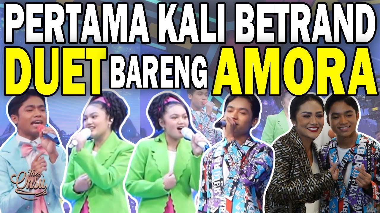 PECAH‼️ PENAMPILAN BETRAND DAN AMORA LEMOS BIKIN KRISDAYANTI BANGGA‼️ | THE ONSU FAMILY