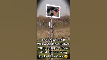 London Gateway Port Level Crossing  Is A Mystery... #levelcrossing #train #abandoned #britain #sad