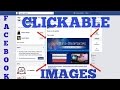 How to create a clickable image in facebook urdu and hindi