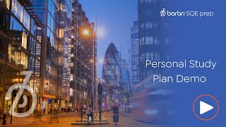 Personal Study Plan Demo | BARBRI SQE Prep