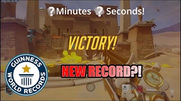 World Record : Fastest Overwatch Game Ever?! (Overwatch 2)