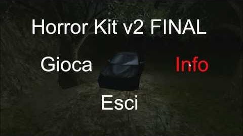 Unity 3d gioco horror (horror game) V.2 FINAL