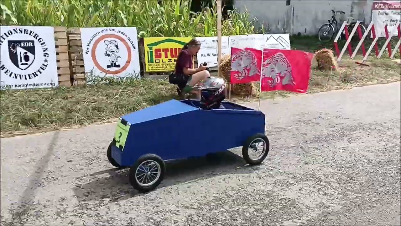 Seifenkistenrennen Spannberg in Niederösterreich, am 26.08.2023