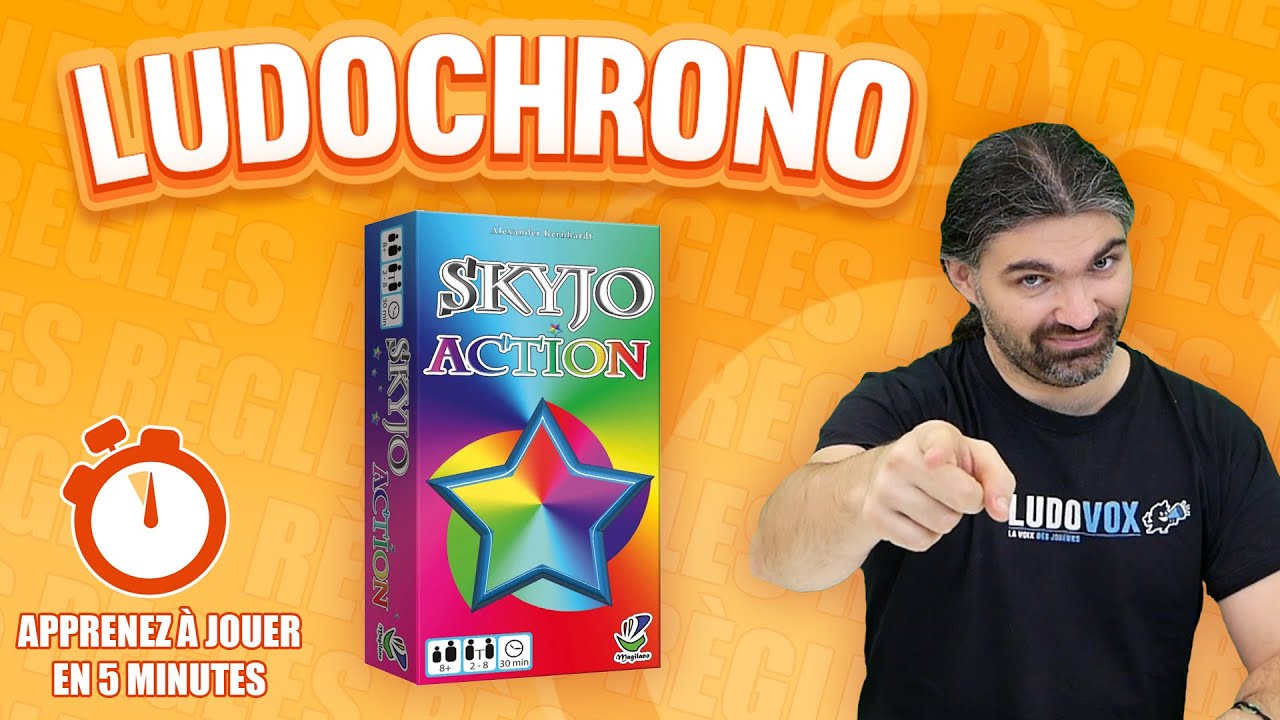 Skyjo action - jeu de réflexion et de stratégie - Alkarion