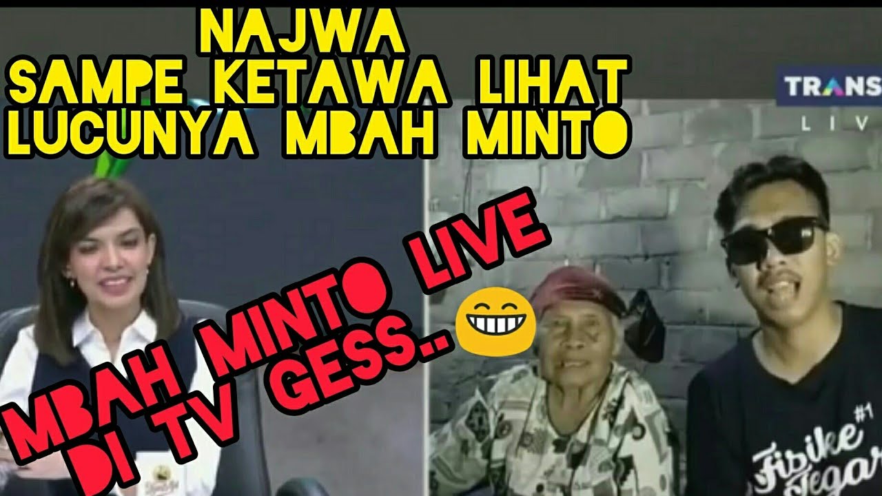 🔴MBAH MINTO LIVE di ACARA Mata Najwa TRANS7 