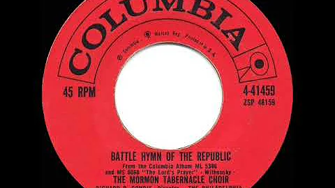 1959 HITS ARCHIVE: Battle Hymn Of The Republic - Mormon Tabernacle Choir (45 single version)