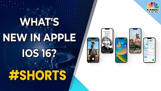 What's New In Apple iOS 16? | Take A Look | #shorts | CNBC-TV18 screenshot 2