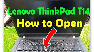 How to open lenovo ThinkPad T14 Gen disassembly and upgrade options