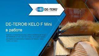 Шлифуем слэбы, балясины, перила с DE-TERO® KELO F Mini в работе Resimi