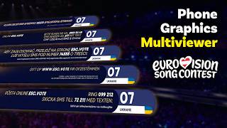 Eurovision phone graphics are different for everybody