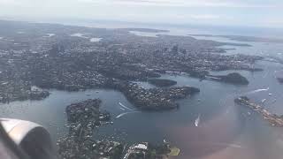 Jetstar A320 Sydney approach and landing