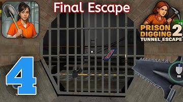 Prison Digging Tunnel Escape 2 Ending Gameplay Walkthrough Part 4 (iOS, Android)