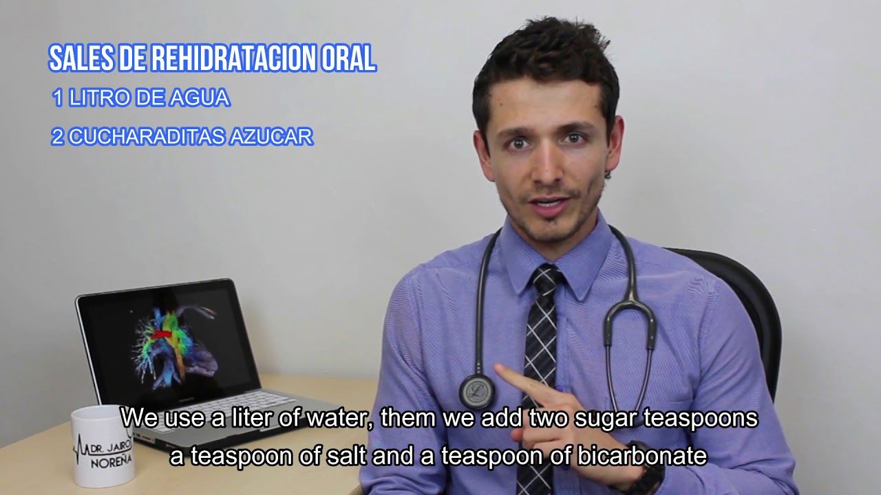 como se prepara suero oral en casa
