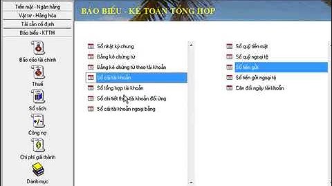Sổ sách công nợ phần mềm kế toán S-accounting