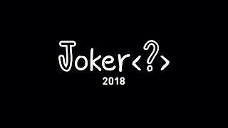 Joker 2018. День 1. Открытая трансляция первого зала.