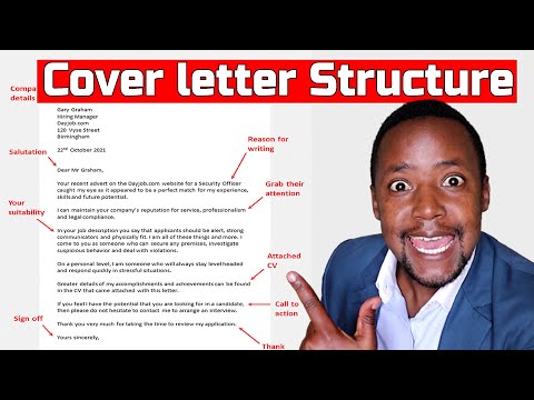 Cover Letter for job application 2022 examples - 3 Parts of a Cover Letter