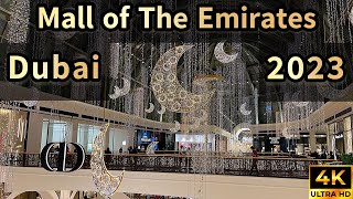 Dubai 🇦🇪 Mall of The Emirates 2023 [ 4K ] Walking Tour screenshot 4