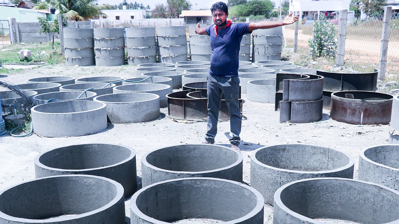 RCC Round Cement Rings For Well, Thickness: 1 Inches, Size: 2 Feet at Rs  400/piece in Pattukkottai