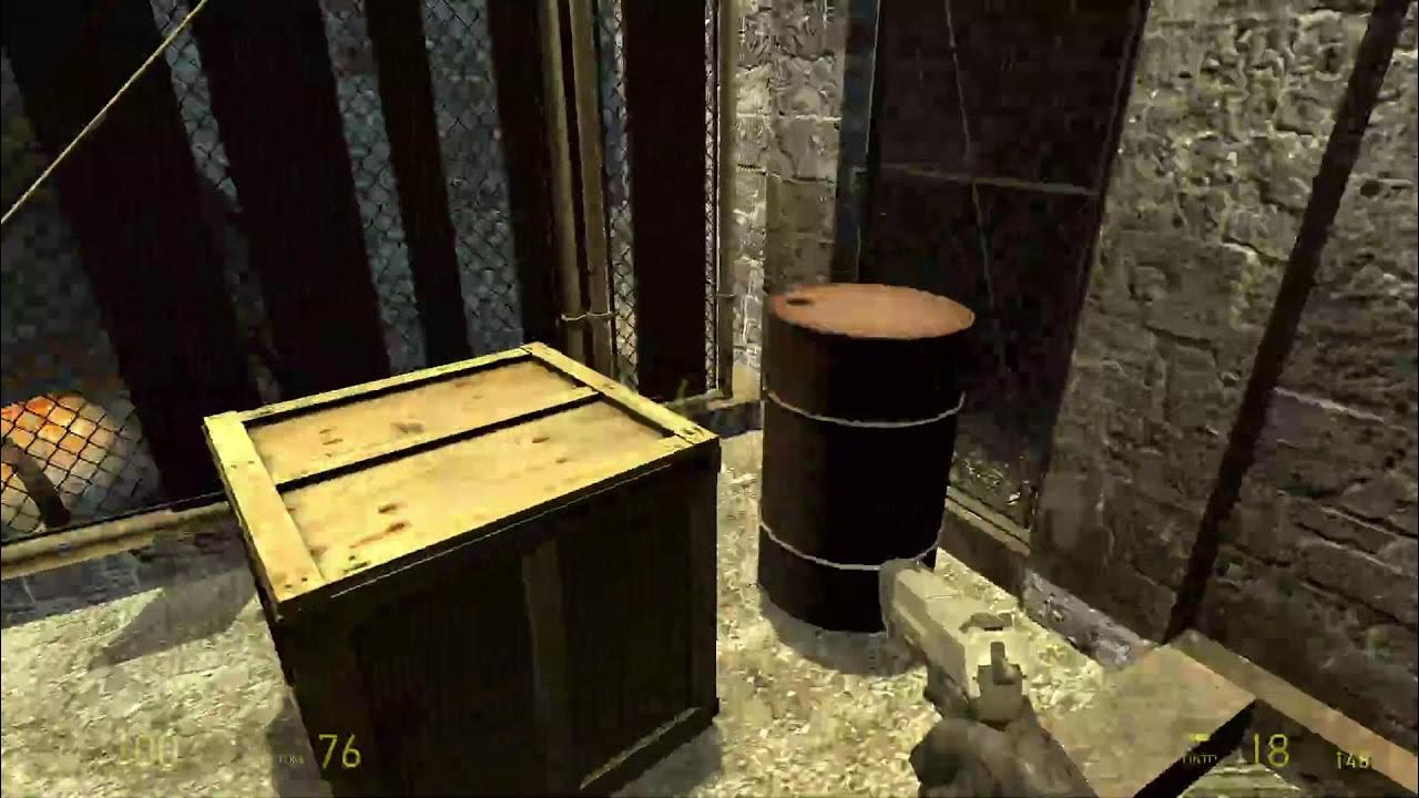ИГРАЕМ В ХАЛФ ЛАЙФ 2!!! - YouTube
