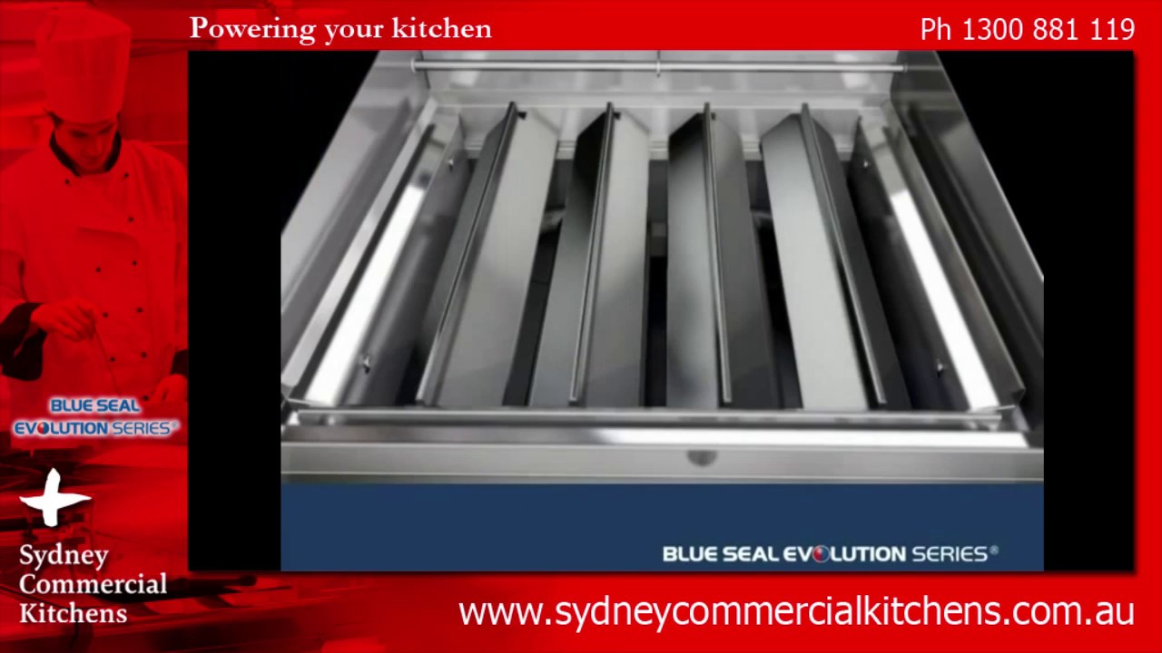 Blue Seal Evolution Series Chargrills with Powerful stainless steel burners
