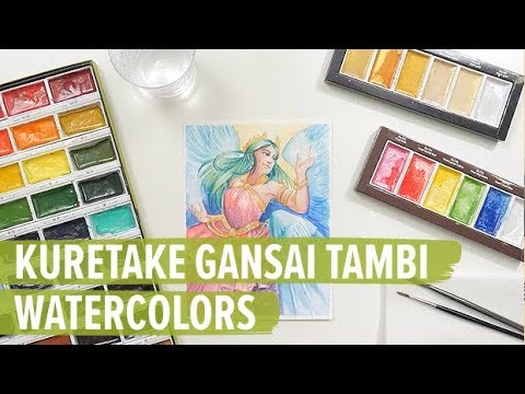 Kuretake Gansai Tambi Watercolors 