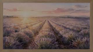 Levitating (Sped Up ⚡) 🎵 Lavender Field Background 💜