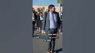 Journalists exit Pentagon rather than agree to new reporting rules