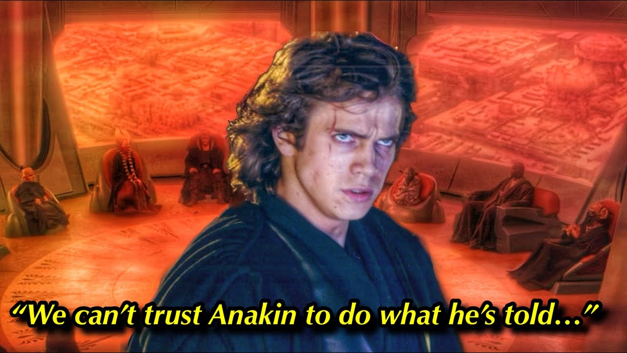 The REAL REASON The Jedi Council Never Trusted ANAKIN (Not In The Movie ...