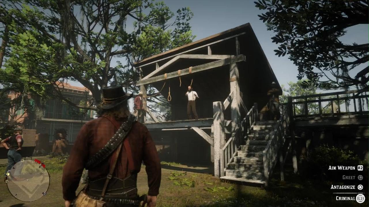 Red Dead Redemption 2 Chapter 4 Part 105 Hanging In Saint Denis
