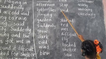 Part 2 Three Butterflies class 4 Meanings, opposites, plurals, verb forms and c.questions by Swathi