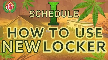Schedule 1 How to Assign Employee Lockers