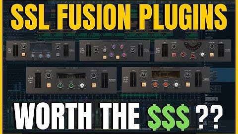 SSL Fusion Plugins | All 5 Modules Together! | Are They Worth the SSS?