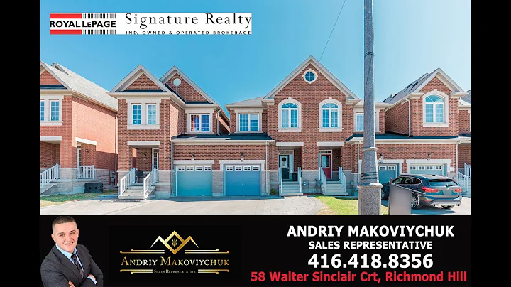 58 Walter Sinclair Crt, Richmond Hill  - HD VIRTUA...