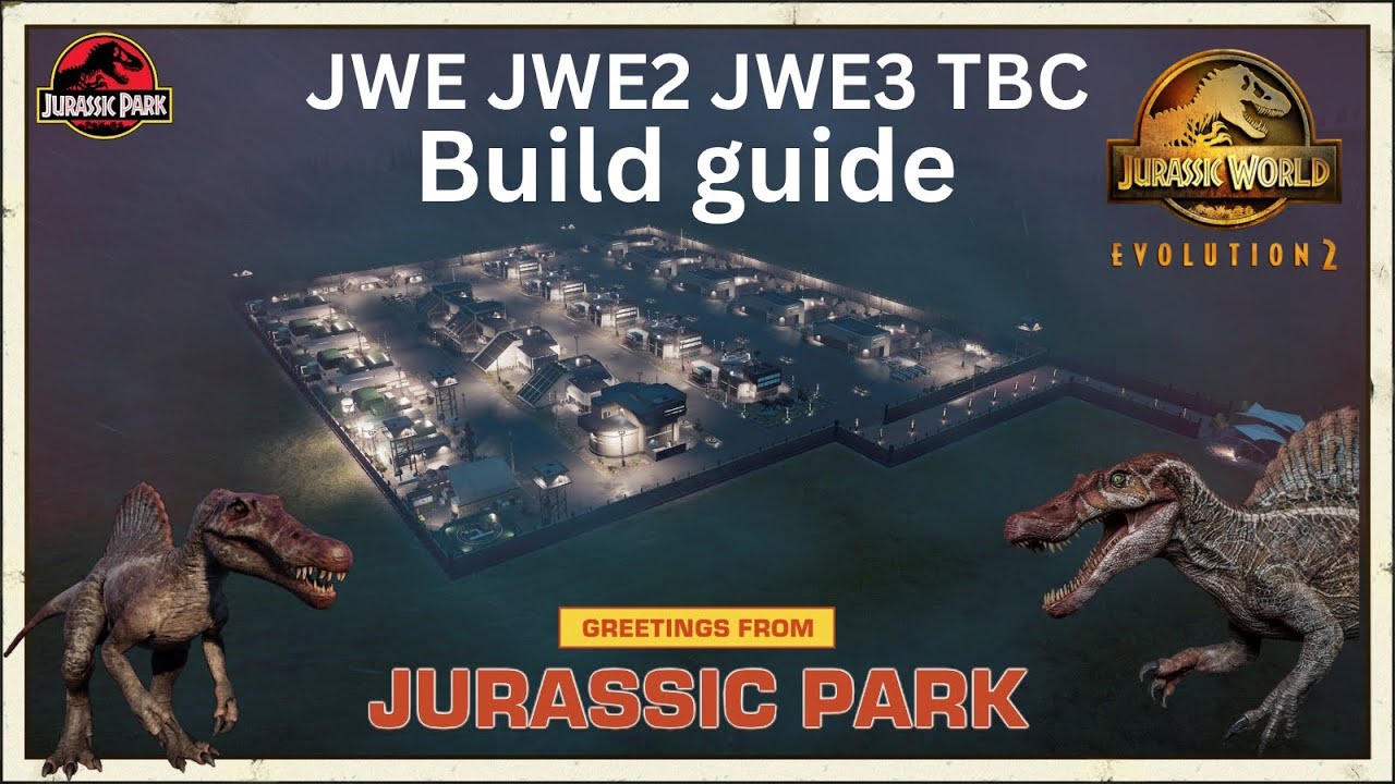 Jurassic World Evolution 2 | Build Guide tips and new ideas (PC) - YouTube